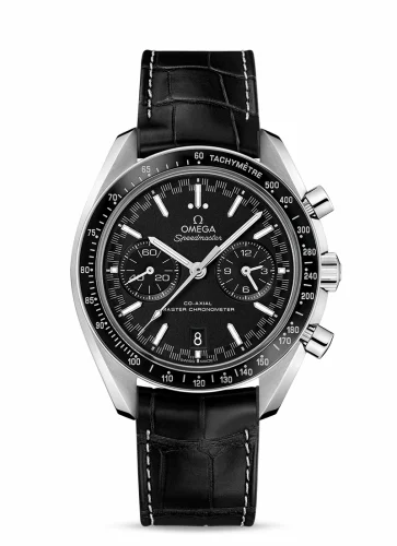Omega Speedmaster Racing Master Co-Axial Stainless Steel / Black / Alligator 329.33.44.51.01.001 (32933445101001)